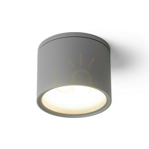 Pohled Plafonds Venkovní světlo Sky Surface Mounted Light Grey 230 V Gx53 7 W Ip65 Plafonds Venkovní světlo Sky Surface Mounted Light Grey 230 V Gx53 7 W Ip65