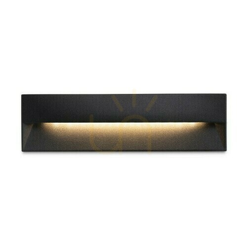 Kontrola Zapuštěné venkovní svítidlo Rep 18 Black 230 V Led 6 W 90° Ip65 3000 K