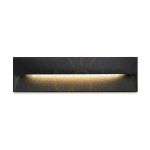 Kontrola Zapuštěné venkovní svítidlo Rep 18 Black 230 V Led 6 W 90° Ip65 3000 K Zapuštěné venkovní svítidlo Rep 18 Black 230 V Led 6 W 90° Ip65 3000 K