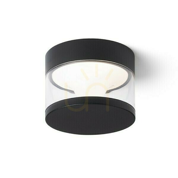 Kontrola Brenda Venkovní nástěnné svítidlo Povrchová montáž Černá 230 V Led 9 W Ip65 3000 K Brenda Venkovní nástěnné svítidlo Povrchová montáž Černá 230 V Led 9 W Ip65 3000 K
