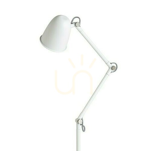 Kontrola Danny Stojací lampa bílý nikl Mat 230 V Led E14 5 W.