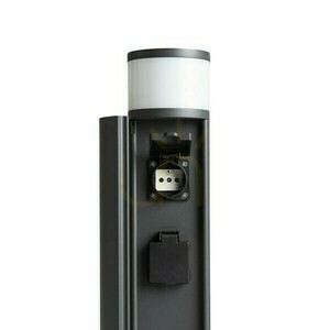 Venkovní stojací lampa Rendl Jean 50 Pole antracit IP54 G9 5 W R14173 small 2