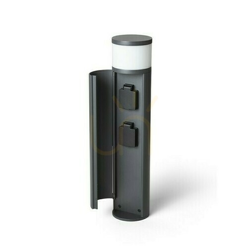 Kontrola Venkovní stojací lampa Rendl Jean 50 Pole antracit IP54 G9 5 W R14173