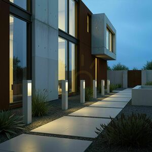 Venkovní sloupkové svítidlo Rendl Torin 60 světle šedé LED 7 W 3000 K IP65 R14171 small 3
