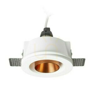 Zapuštěné směrové svítidlo Daytona Gypsum/Copper Brushed 230 V Led Gu10 8 Watt Recessed Luminaire. 4 Zapuštěné směrové svítidlo Daytona Gypsum/Copper Brushed 230 V Led Gu10 8 Watt Recessed Luminaire. small 4