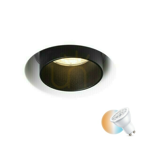 Kontrola Zapuštěné směrové svítidlo Daytona Gypsum/Black 230 V Led Gu10 8 W. Zapuštěné směrové svítidlo Daytona Gypsum/Black 230 V Led Gu10 8 W.