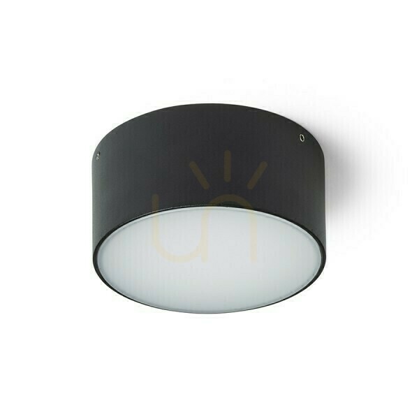 Pohled Venkovní plafony Larisa Out 12 Surface Mounted Black 230 V Led 10 W Ip65 3000 K 4000 5700 Venkovní plafony Larisa Out 12 Surface Mounted Black 230 V Led 10 W Ip65 3000 K 4000 5700