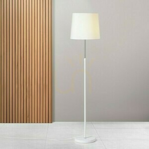 Emmett Stínidlo příslušenství Podlahový stojan bílý chrom 230 V Led E27 15 W. 3 Emmett Stínidlo příslušenství Podlahový stojan bílý chrom 230 V Led E27 15 W. small 3