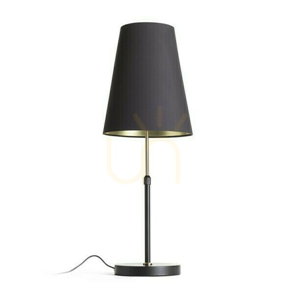 Zobrazit Emmett Stínidlo příslušenství Stolní stojan černá staromosaz 230 V Led E27 15 W. Emmett Stínidlo příslušenství Stolní stojan černá staromosaz 230 V Led E27 15 W.