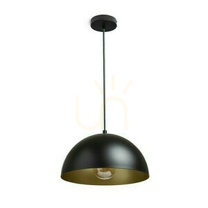 Gladys 30 Černá/zlatá závěsná lampa 230 V Led E27 15 W. 3 Gladys 30 Černá/zlatá závěsná lampa 230 V Led E27 15 W. small 3