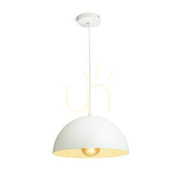 Kontrola Gladys 30 White/White 230 V Led E27 15 W závěsné svítidlo. Gladys 30 White/White 230 V Led E27 15 W závěsné svítidlo.