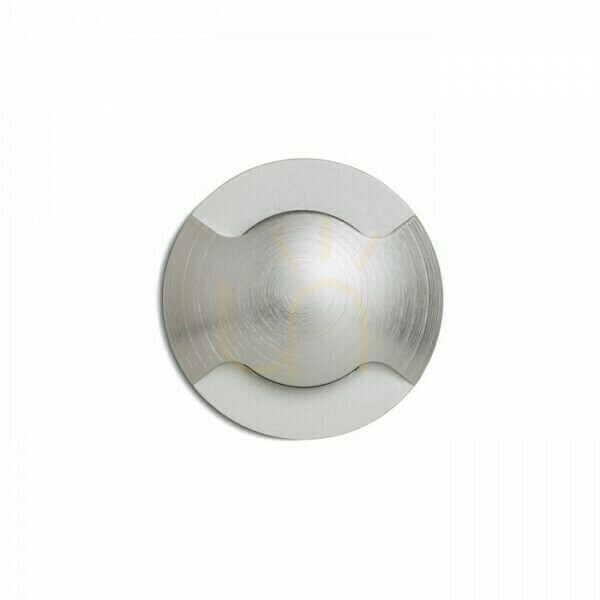 Recessed outdoor luminaire Kick Ii Brushed Aluminum 230 V Led 3 W Ip54 3000 K