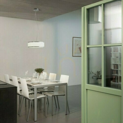 Kontrola Cassablanca Led 40 Chrome/Glass Pendant Lamp 230 V 35 W 3000 K