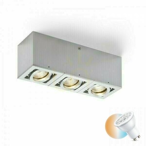 Stropní hliníkové svítidlo Berit Iii 230 V Gu10 3x50 W. 0 Stropní hliníkové svítidlo Berit Iii 230 V Gu10 3x50 W. small 0