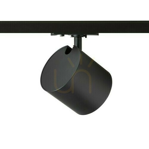 Kontrola Iris 9 až 1 fázový reflektor. Kolejnice Černá 230 V Led 12 W 24° 3000 K