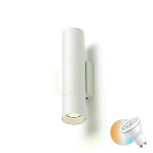 Nástěnné svítidlo Luke nástěnné svítidlo bílé 230 V Led Gu10 2x7 W. small 0