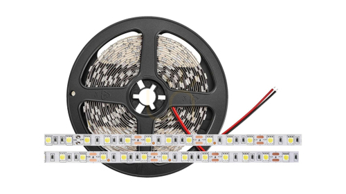 Kontrola LED páska 60 LED/m 5050 SMD teplá bílá Vodotěsná, 300 LED, 5m