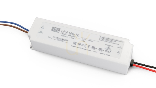 Napájecí zdroj MEAN WELL LPV 12V 100W IP67