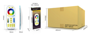 Dálkový ovladač Mi-Light FUT092 RGB+CCT, 4 zóny, bílý, RF 2,4 GHz small 5