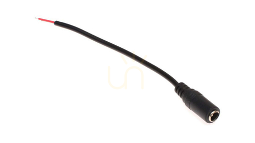 Kontrola Zásuvka 2.1 DC samec + kabel 12 cm