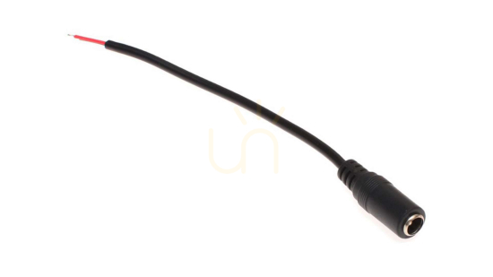 Kontrola Zásuvka 2.1 DC samec + kabel 12 cm Zásuvka 2.1 DC samec + kabel 12 cm