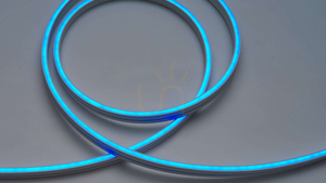 Neon LED Flex 3Y 4x10 140 LED/m 12W/m 24V MODRÁ, 5m small 2
