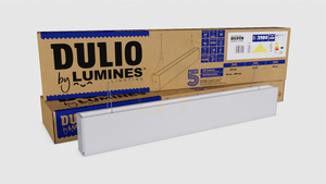 Lineární LED svítidlo LUMINES DULIO 180 cm 116,5W 4000K stříbrné eloxované small 2