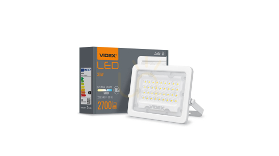 Pohled LED reflektor 30W NW SMD IP65, bílý LED reflektor 30W NW SMD IP65, bílý