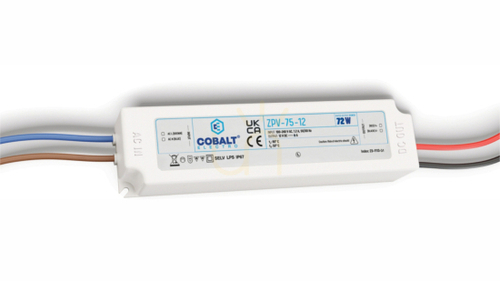 Kontrola Spínaný zdroj CobaltElectro ZPV 12V 72W IP67.