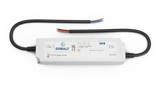 CobaltElectro ZPV 12V 144W IP67 kapcsoló tápegység.