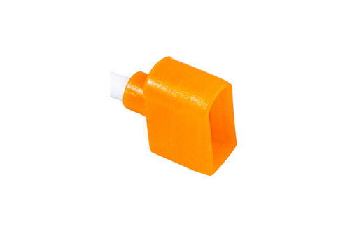 Kontrola Napájecí krytka pro Neon Flex HXR One / přímá zásuvka / oranžová / Bergmen