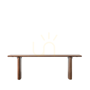 Jídelní lavice Gallery Direct Borden 140 cm z akáciového dřeva small 0