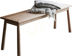 Jídelní lavice Gallery Direct Wycombe z dubu 130 cm small 0