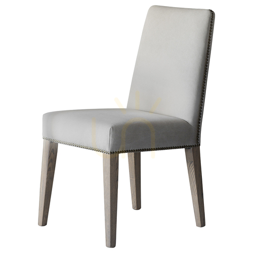 Kontrola Jídelní židle Gallery Direct Rex Cement Linen 2 ks 5055999244749