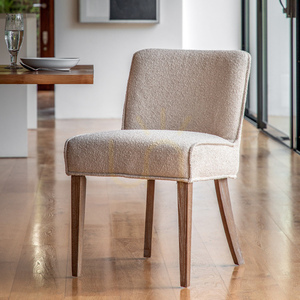 Jídelní židle Gallery Direct Tarnby taupe, sada 2 ks, dubové nohy Vintage Oak, výška sedu 51 cm small 1