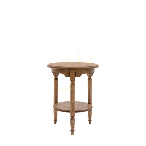 Kontrola Odkládací stolek Gallery Direct Highgrove čtvercový 47,5x47,5x60 cm peroba