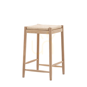 Stolička Gallery Direct Eton, buk a provaz, přírodní, výška sedu 65 cm 3 Stolička Gallery Direct Eton, buk a provaz, přírodní, výška sedu 65 cm small 3
