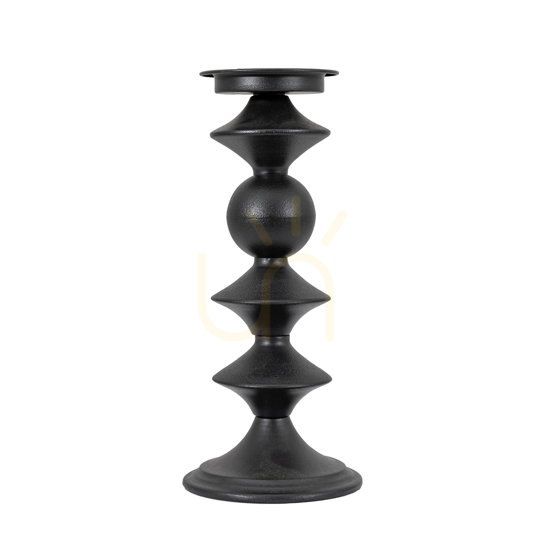 Kontrola Svícen Gallery Direct Sutton černý kovový velký 33,5 cm Svícen Gallery Direct Sutton černý kovový velký 33,5 cm