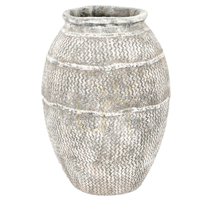 Váza Gallery Direct Zante velká, starožitná šedá, cement, 49 cm 0 Váza Gallery Direct Zante velká, starožitná šedá, cement, 49 cm small 0