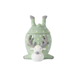 Sobí květináč s pokličkou Gallery Direct zelený dolomit 17,5 cm small 0
