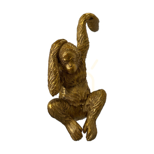 Závěs na květináč Luis Orangutan Gallery Direct zlatý 2 ks 0 Závěs na květináč Luis Orangutan Gallery Direct zlatý 2 ks small 0