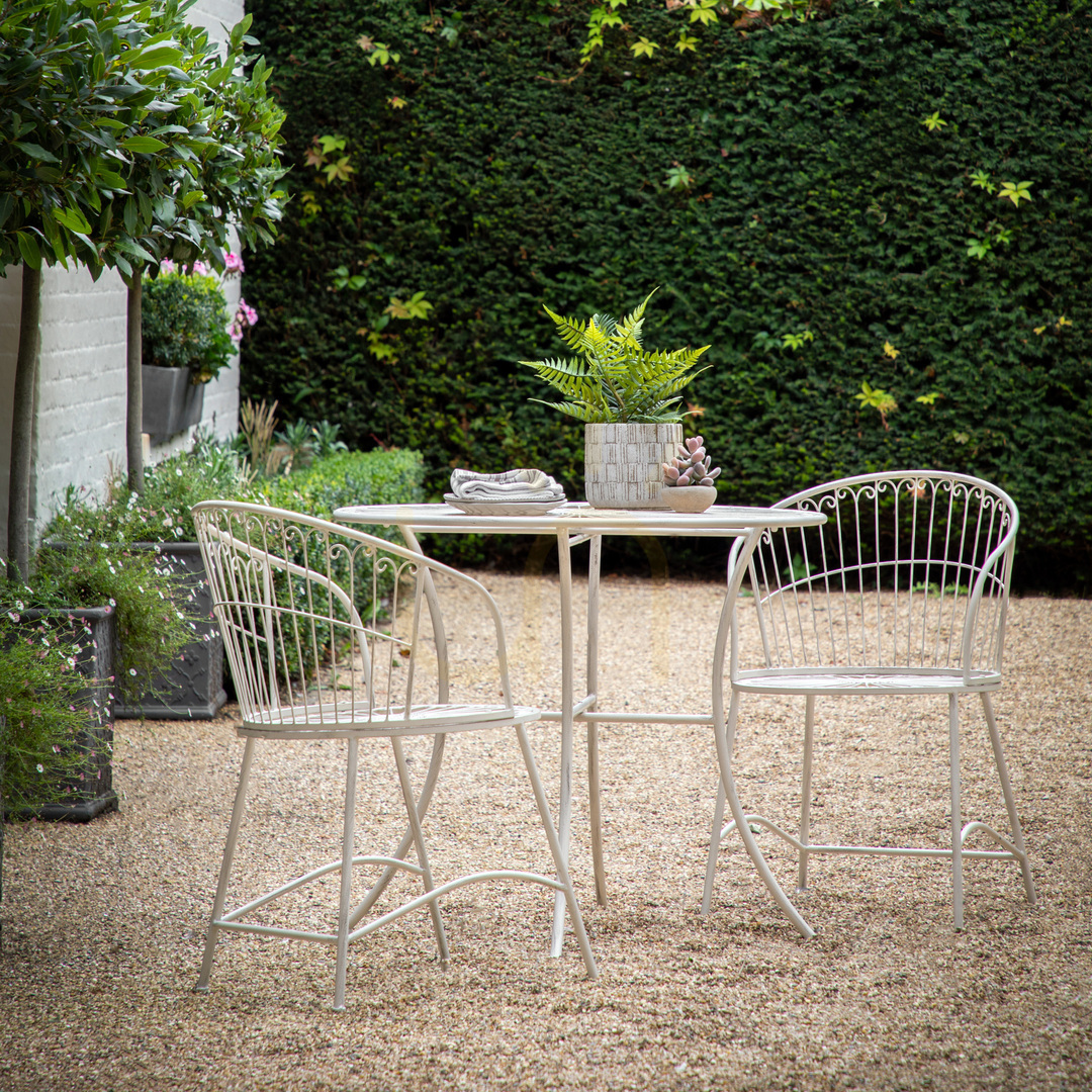 Pohled Bistro set Gallery Direct Siracusa Noir kovový dvoumístný 5059413794964 Bistro set Gallery Direct Siracusa Noir kovový dvoumístný 5059413794964