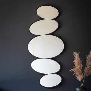 Zrcadlo Gallery Direct Anderson Pebble Stack černé 54 x 118 cm small 1