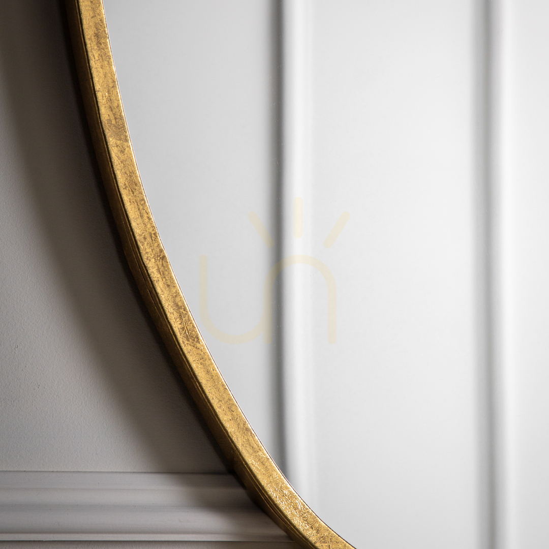 Náhled Zrcadlo Gallery Direct Chattenden zlaté 60 × 70 cm Zrcadlo Gallery Direct Chattenden zlaté 60 × 70 cm