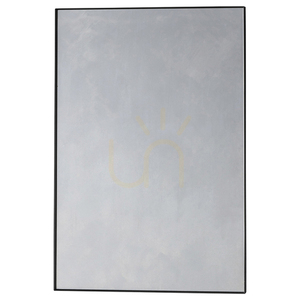 Zrcadlo Gallery Direct Hurston černé s kovovým rámem 60 × 90 cm small 0