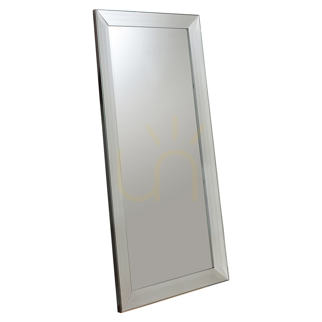 Kontrola Zrcadlo Gallery Direct Modena Leaner 165 × 78,5 cm stříbrné Zrcadlo Gallery Direct Modena Leaner 165 × 78,5 cm stříbrné