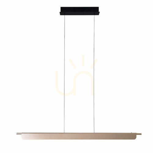 Kontrola Přívěsek světla Max Light JO-JO P0596 černo-zlatý kov 124 cm