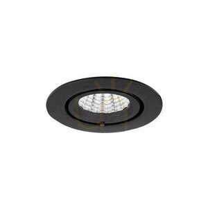 Zapuštěné svítidlo Max Light Rubio H0133 10W 3000K černé 9 cm small 2