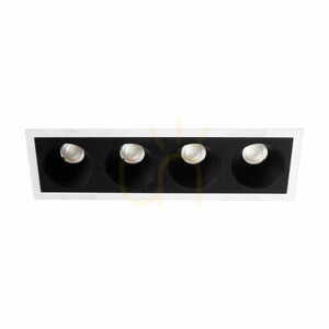 Zapuštěné svítidlo Max Light Modular H180.03 bílé hliníkové 17,8 cm small 2