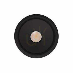 Plafon LED Max Light Vector C0266 černý 10W 3000K 11,5 cm small 2